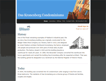 Tablet Screenshot of daskronenberg.org